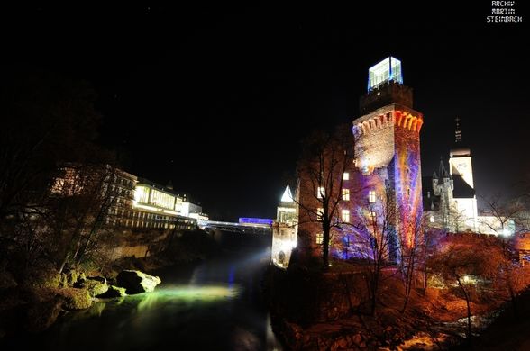 Waidhofen bei Nacht - 