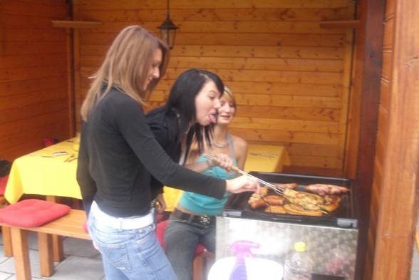 geile sommergrill party - 