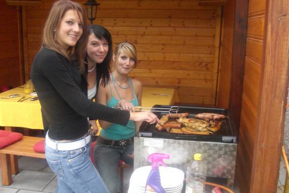 geile sommergrill party - 