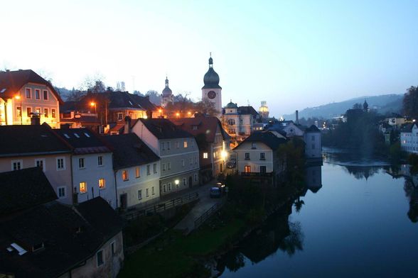 my hometown bei nacht - waidhofen - 