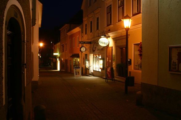 my hometown bei nacht - waidhofen - 