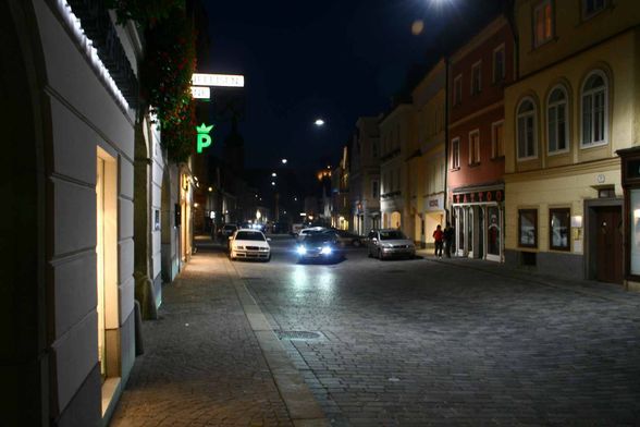 my hometown bei nacht - waidhofen - 