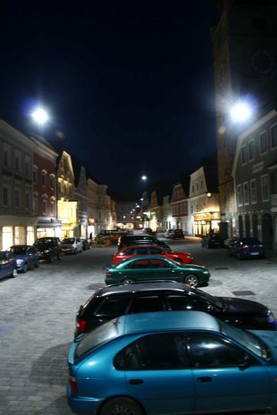 my hometown bei nacht - waidhofen - 