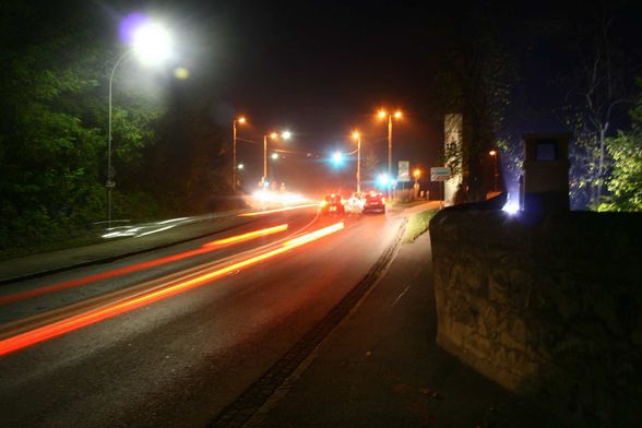 my hometown bei nacht - waidhofen - 