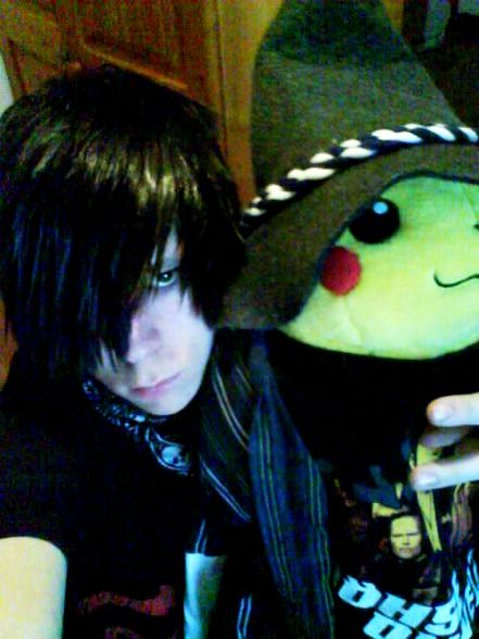 mee and my pikatchu.  xd - 