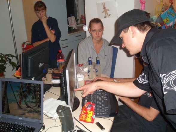 Fotos von da Lan Party bei meinem Cousin - 