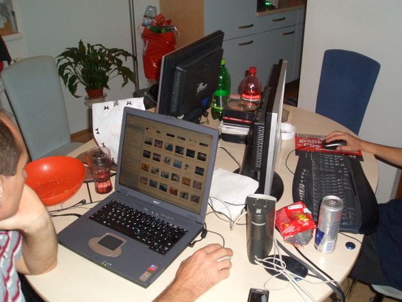 Fotos von da Lan Party bei meinem Cousin - 