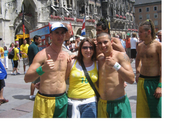 WM Spiel Brasilien-Australien 18.06.2006 - 