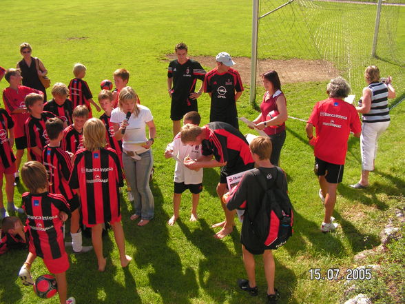 AC Milan camp 2005 - 