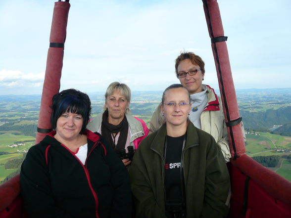 Ballonfahrt mit Verwandschaft - 