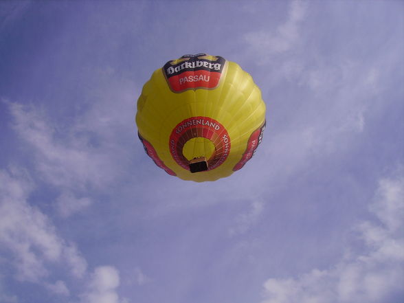 Ballonfahrt mit Verwandschaft - 