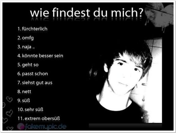 Wie findest du mich? *gg* - 