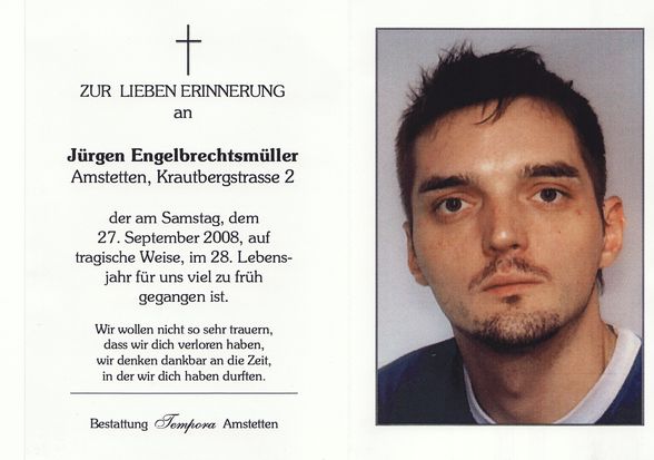 Jürgen 15.1.1980 - 27.9.2008 - 