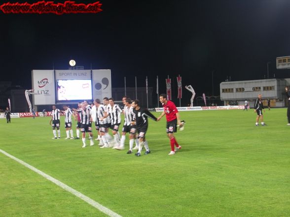 lask linz gegen kapfenberg 4:0 heimsieg  - 