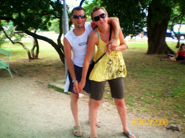 Mein Schatz und ich in Kroatien 2008 - 