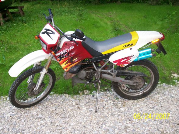 unsere Mopeds und autos - 