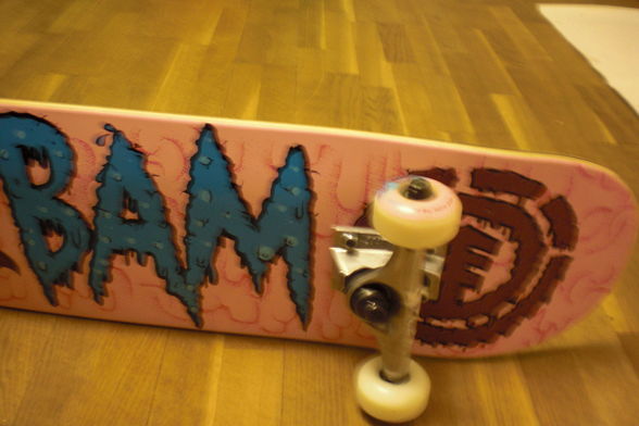 my new skateboad  - 