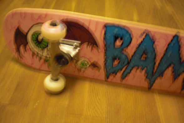 my new skateboad  - 