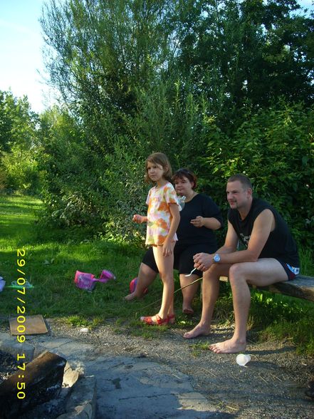 grillen am Stausee - 