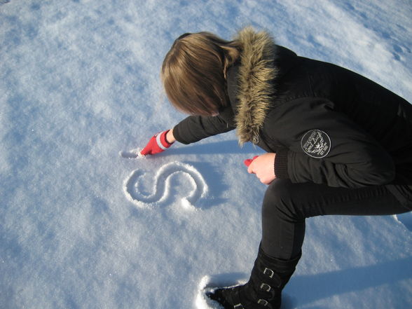 schön im schnee. ? - 