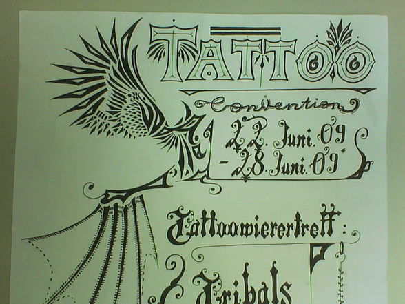 gezeichn. Poster made by me - 