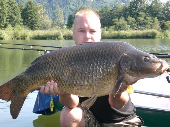 fischen am osiachersee - 