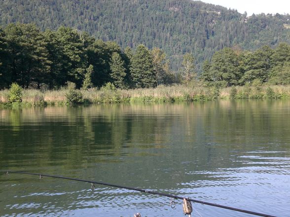 fischen am osiachersee - 