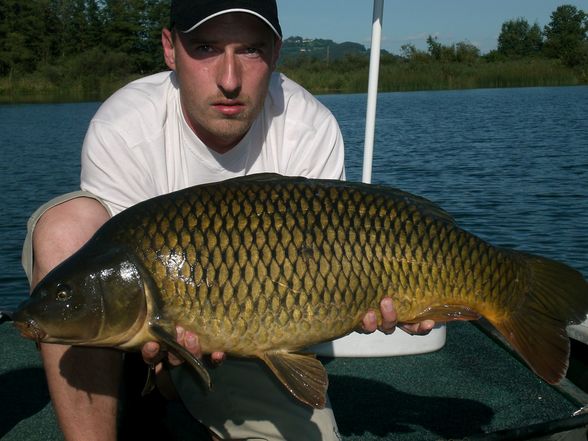 fischen am osiachersee - 