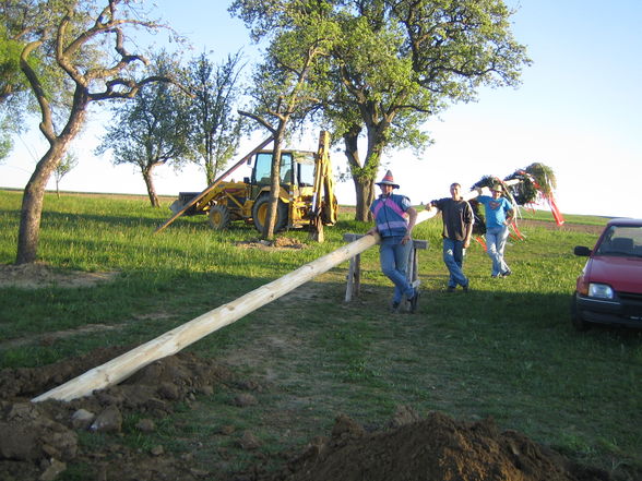 Maibaumaufstellen 2007 - 