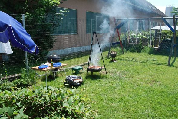 Erstkommunion und daun grillen! - 