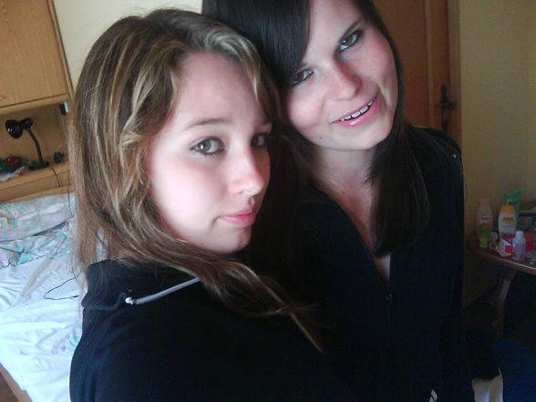 Meli und i foa da Abschlussfeia.. =P - 