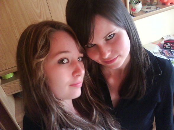 Meli und i foa da Abschlussfeia.. =P - 