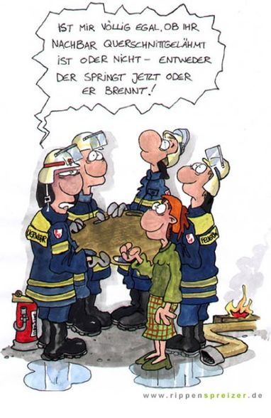 LUSTIGE Feuerwehr Bilder - 