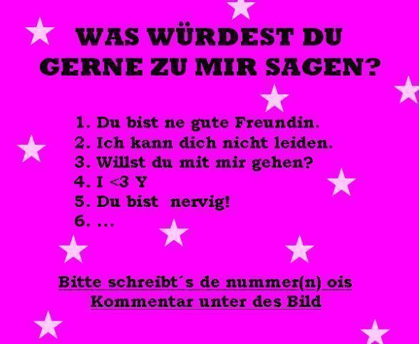 Macht meinen Test ! Bitte  - 