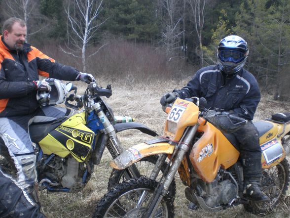 Enduro Tschechien 22.3.09 Geil geil geil - 