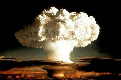 Detornation einer Atombombe - 