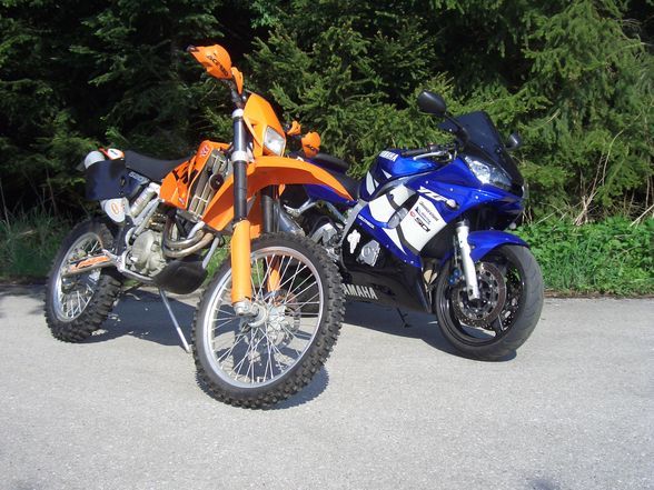 KTM + Yamaha R6 fa mein cousin - 