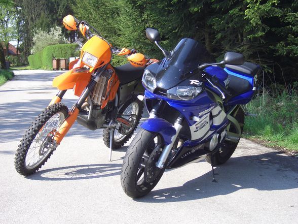 KTM + Yamaha R6 fa mein cousin - 