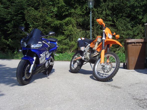 KTM + Yamaha R6 fa mein cousin - 