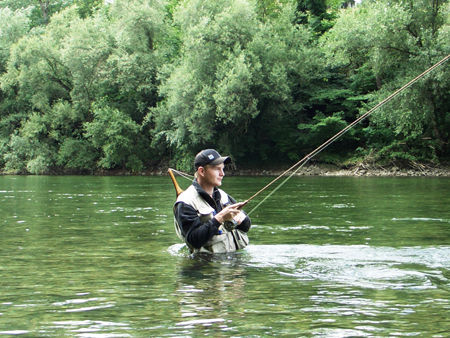 Flyfishing @ Gmundner Traun - 