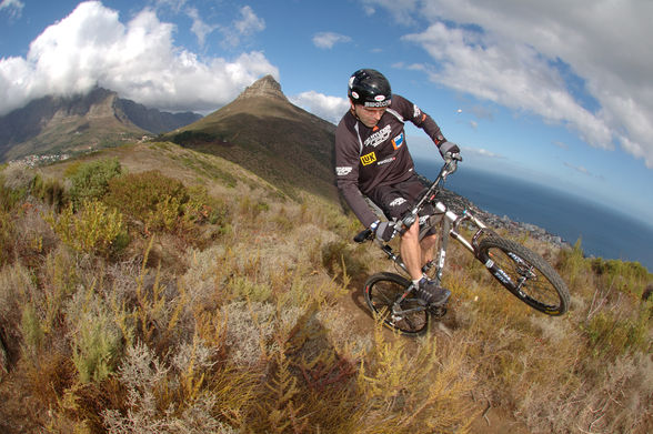 biken in south africa - 