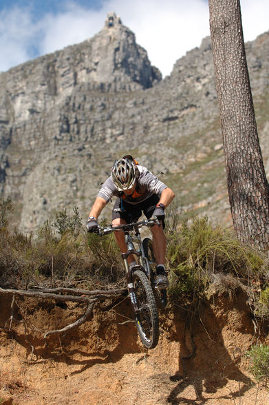 biken in south africa - 