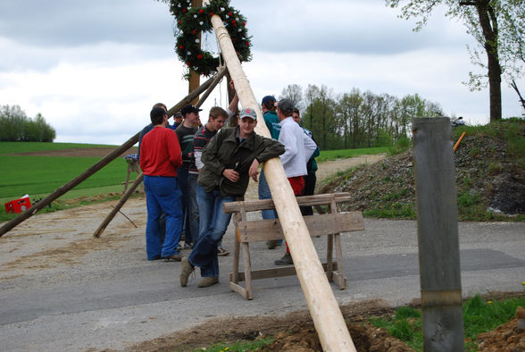 Maibaumaufstellen 2008 - 