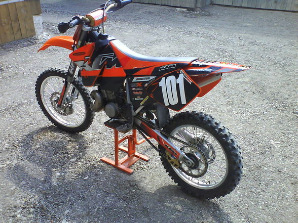 meine KTM ex dirtbikes... - 