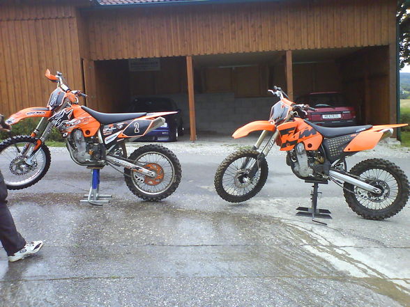 meine KTM ex dirtbikes... - 