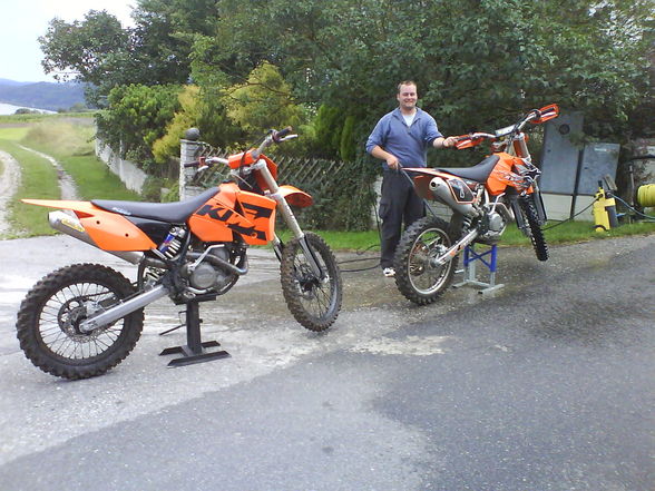 meine KTM ex dirtbikes... - 