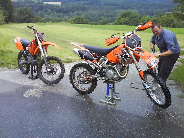 meine KTM ex dirtbikes... - 