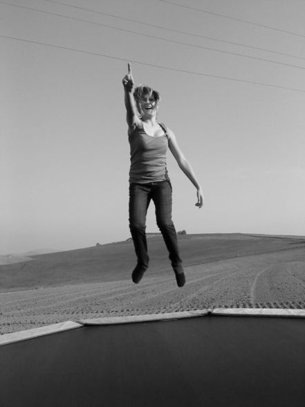 ..roNja & ii beIm traMpolin hÜpfeN..xDD - 