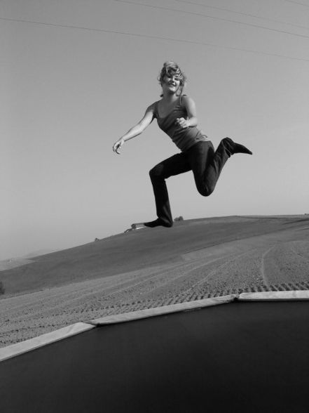 ..roNja & ii beIm traMpolin hÜpfeN..xDD - 