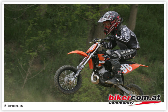 I beim Moto cross fohrn - 